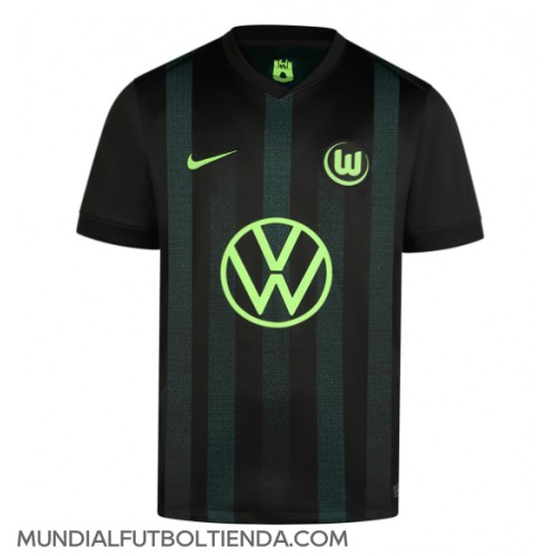 Camiseta Wolfsburg Segunda Equipación Replica 2024-25 mangas cortas